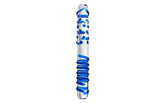 Sexus Glass Duo Dual Ended Glass Dong 22cm Glass Sex Toys